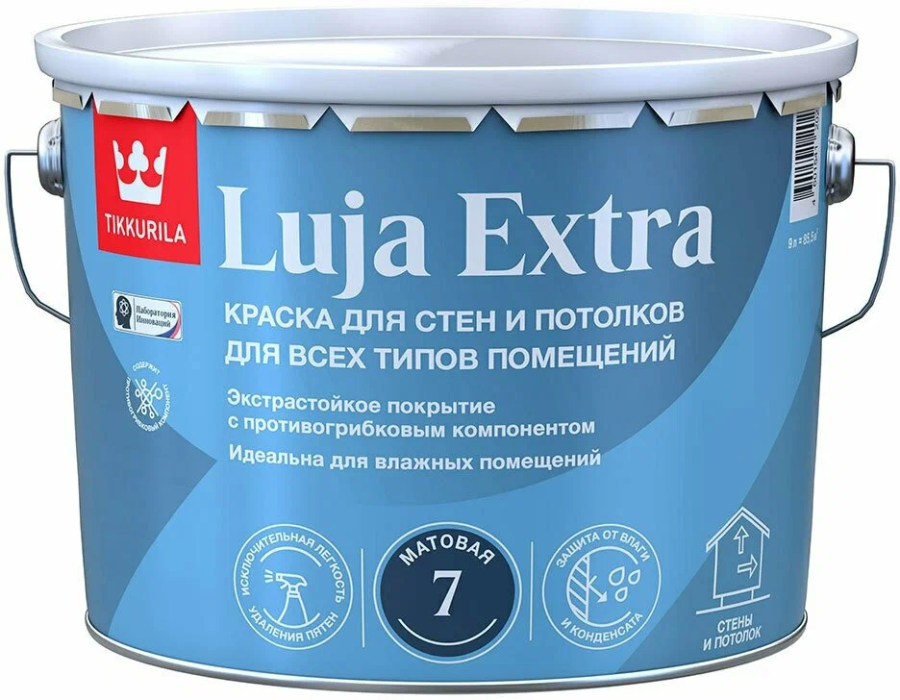 Краска Tikkurila Luja Extra матовая