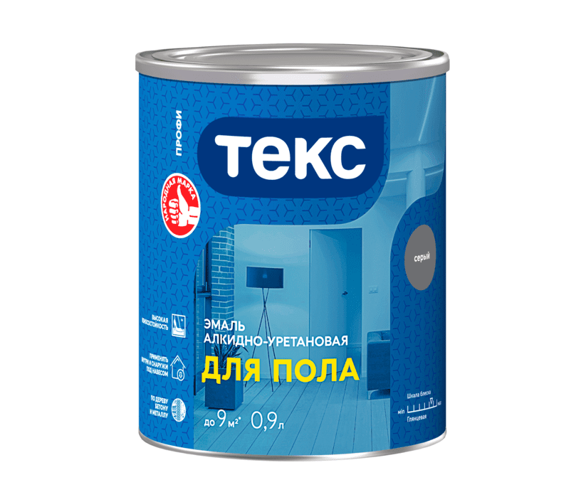 Эмаль алкидно-уретановая ДЛЯ ПОЛА Текс