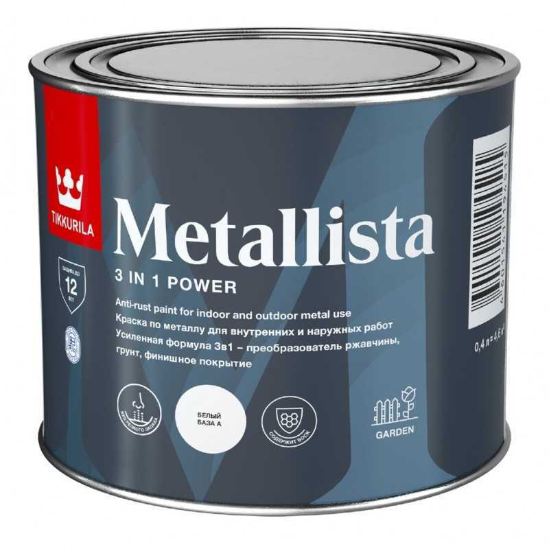 Эмаль Tikkurila Metallista