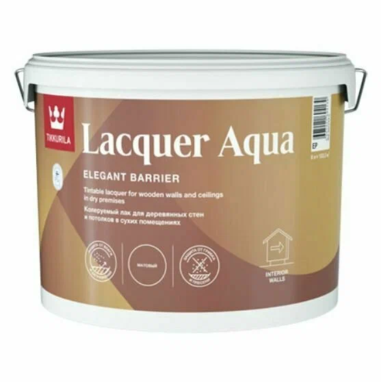 Лак Tikkurila Lacquer Aqua