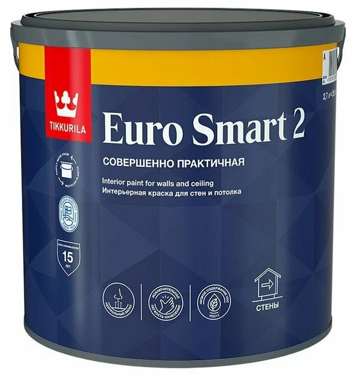 Краска Tikkurila Euro Smart 2